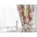 Country Dream Floral Delphine Curtain Pairs with Tiebacks